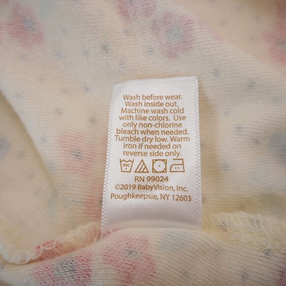 Touched By Nature Little Girls size 5T Floral 100% Organic Cotton Dress - Picture 9 of 9